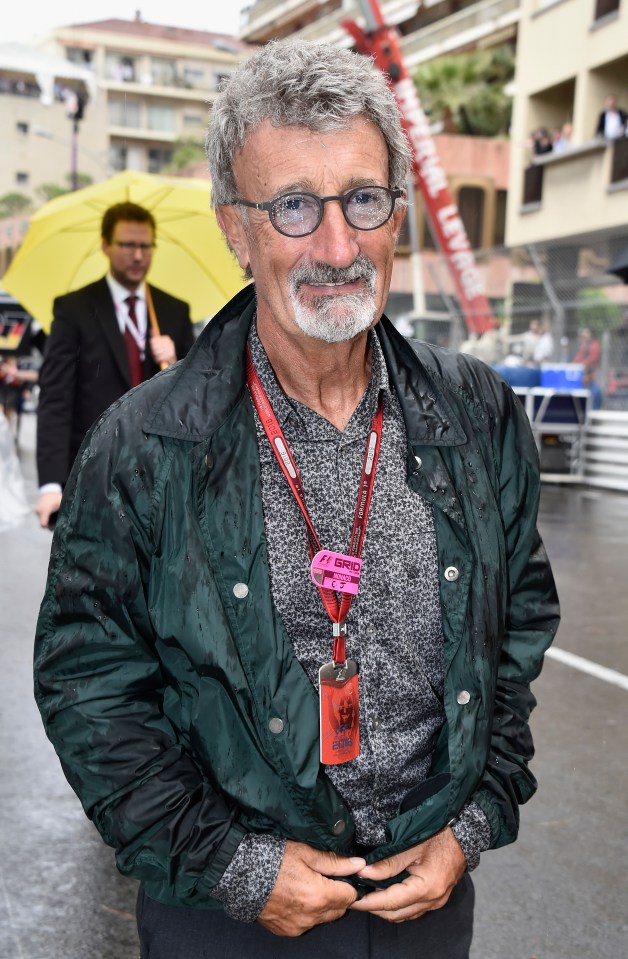Eddie Jordan at the Monaco Formula One Grand Prix.