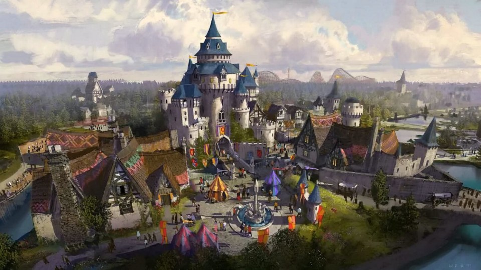 A previously issued visual prepared for the Hollywood-styled fairground to rival Disneyland which was once planned for Kent. Paramount has since pulled out of the deal. CPhoto released December 29 2024. The company behind a proposed multi-billion pound theme park dubbed the 'Dartford Disneyland' is being taken to court by Hollywood studio Paramount. London Resort Company Holdings (LRCH) had hoped to build the controversial attraction on the 372-acre Swanscombe Peninsula near Dartford, Kent. First announced back in 2012, the huge park was envisioned to feature rollercoasters, water parks, hotels and live entertainment venues and would have been at least three times the size of any other theme park in the UK. However, after various planning snags and racking up debts of £100m, the proposed park now faces a battle to stay alive..
