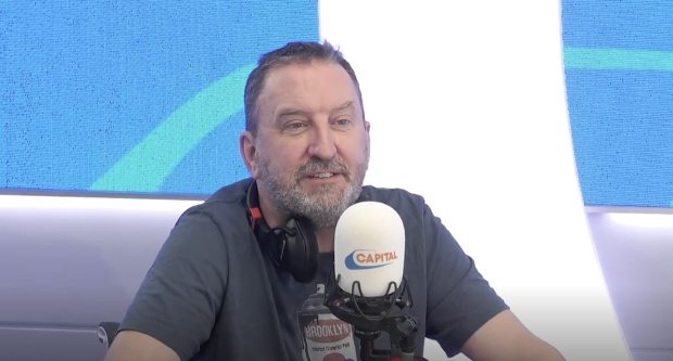 Lee Mack on Capital Breakfast.