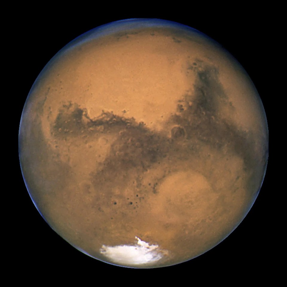 Image of Mars.