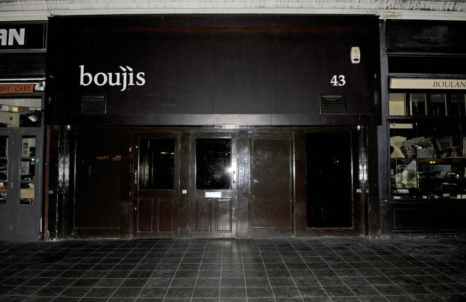 Boujis nightclub closed after a police incident.
