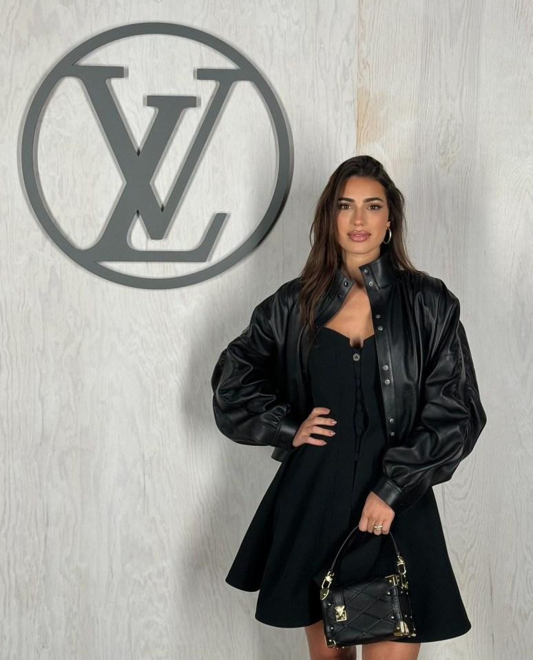 Sandra Garal at a Louis Vuitton event.