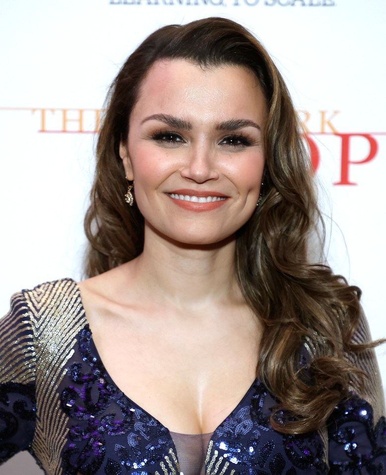 Samantha Barks at the New York Pops Gala.