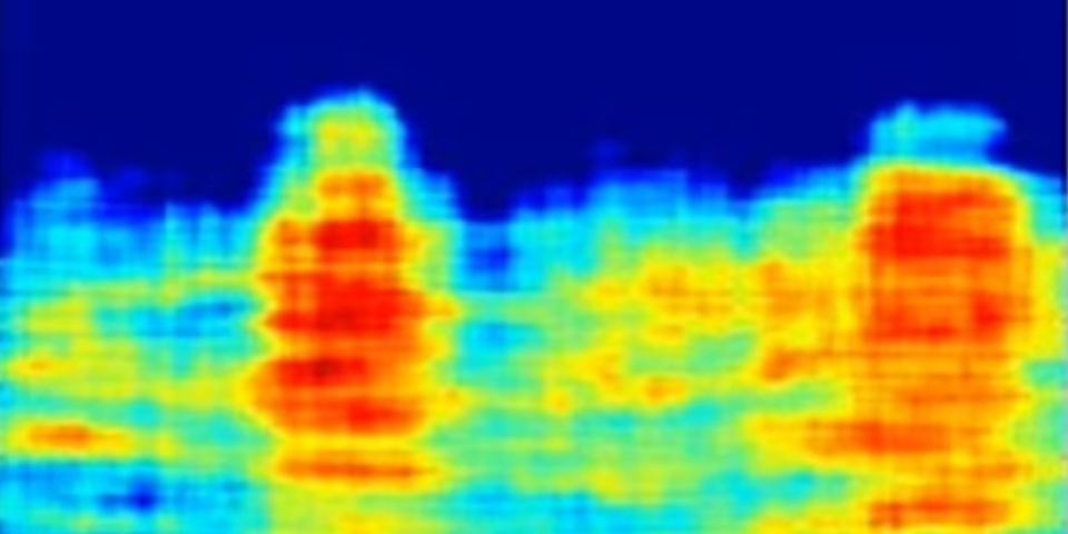 Scan of structures beneath the Khafre Pyramid.