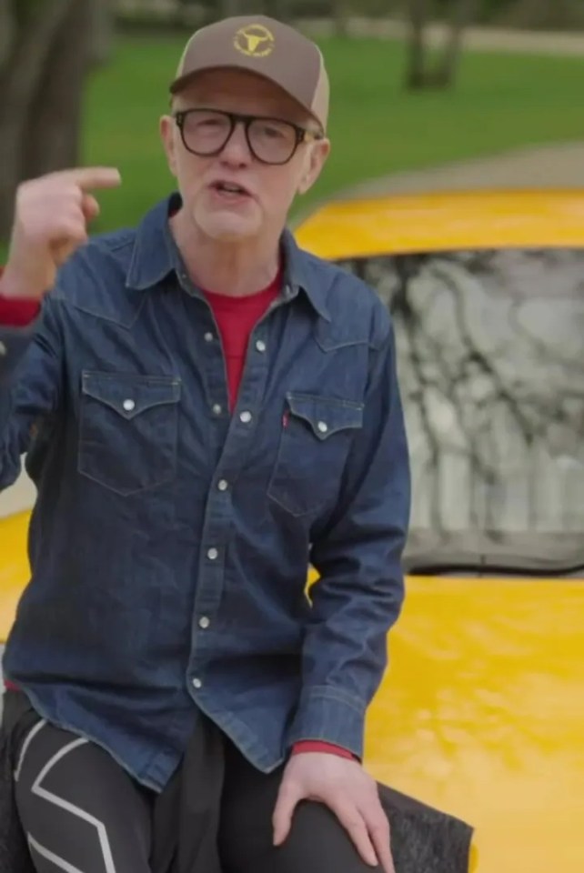 Chris Evans talking about a giveaway of a McLaren.