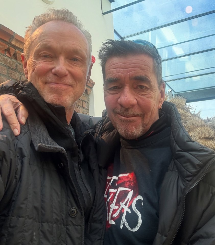 Gary Kemp and John Keeble together.