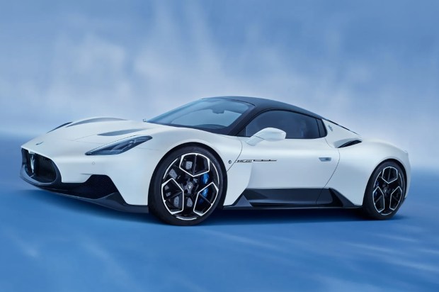 Maserati MC20 sports car.