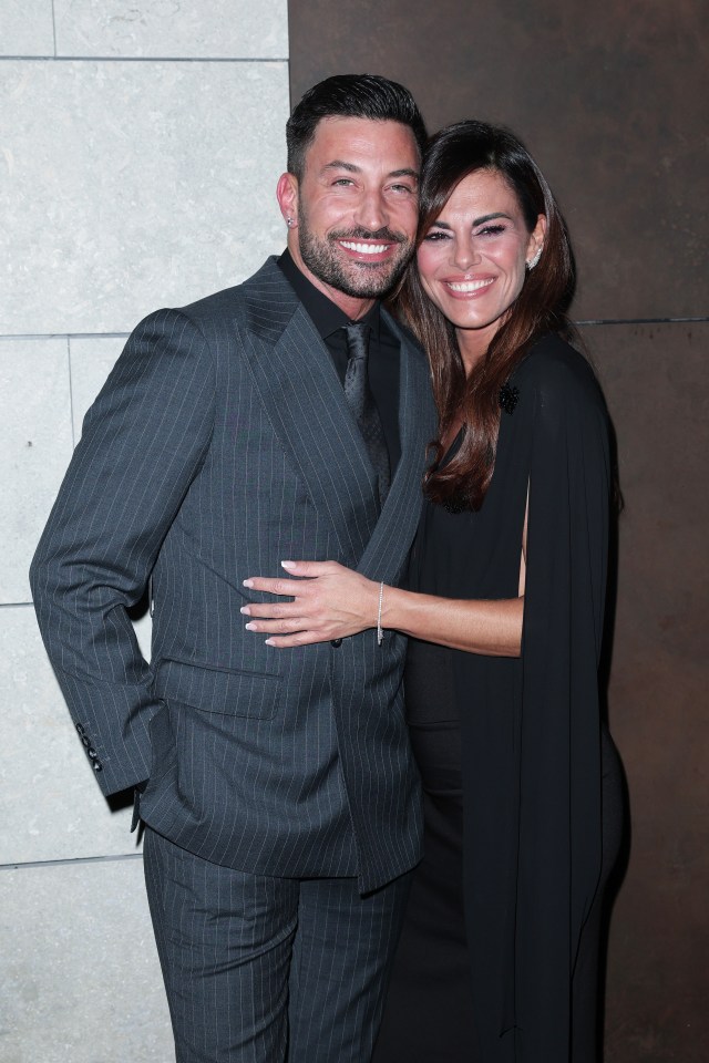 Giovanni Pernice and Bianca Guaccero at a photo call.