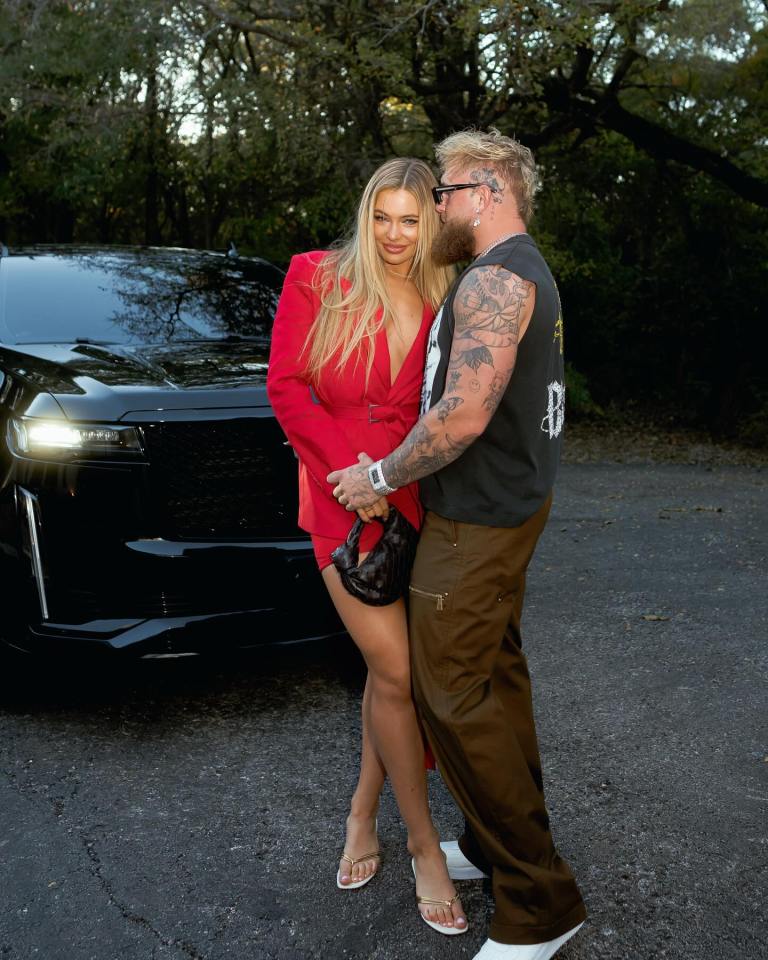 Jake Paul and Jutta Leerdam together.