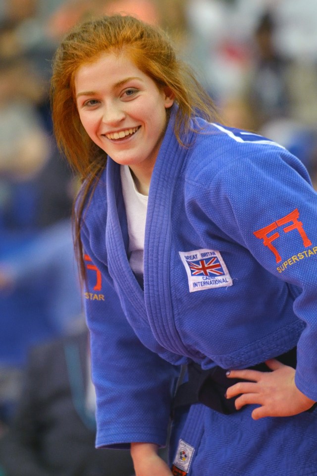 Lubjana Piovesana of Austria at the World Judo Championships