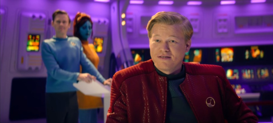 Still image from Black Mirror episode "USS Callister."