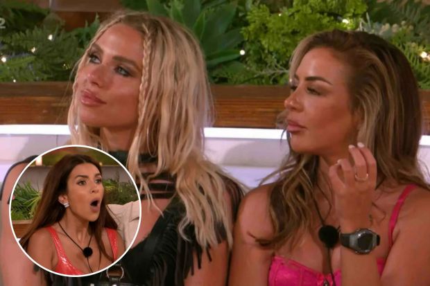 An image collage containing 2 images, Image 1 shows Gabby and Elma in Love Island, Image 2 shows Editorial Use Only. No Merchandising. No Commercial Use. Mandatory Credit: Photo by ITV/REX/Shutterstock (15112728ae) Ekin Su and Curtis Pritchard 'Love Island: All Stars' TV Show, Series 2, Episode 10, South Africa - 22 Jan 2025 It's Rocky with Ronnie and Elma Again. The Fruits of Nas' Labour. Ekin-su and Curtis Close Things Off. Marcel Might Be at a Crossroads with Olivia as News of Her Chat with Luca Spreads Around the Villa...to Grace. Grace Opens Up About Single Life Outside the Villa . Islanders Find Out That Viewers Have Been Voting for Most Compatible Couple