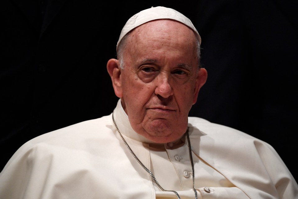Pope Francis portrait.
