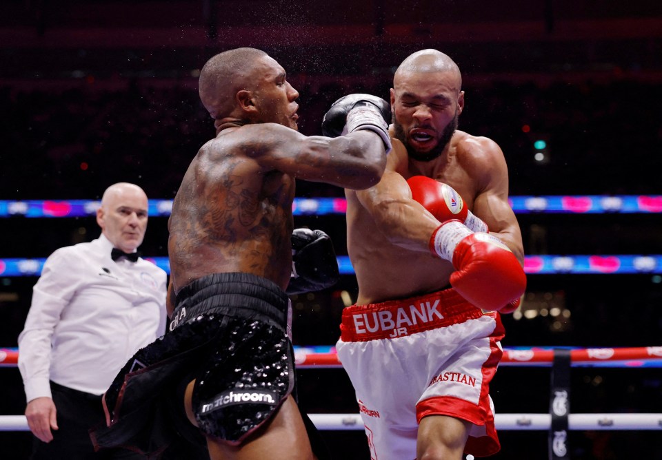 Conor Benn boxing Chris Eubank Jr.