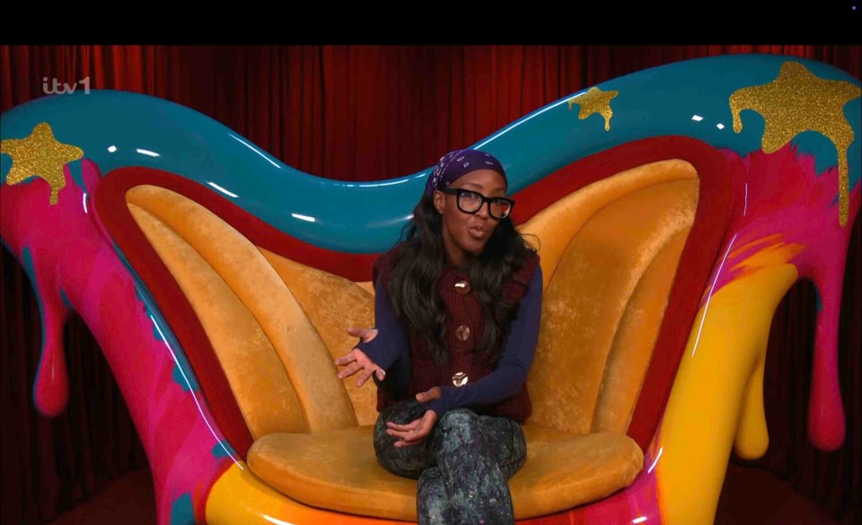 Angelica Bell on Celebrity Big Brother nominating contestants.