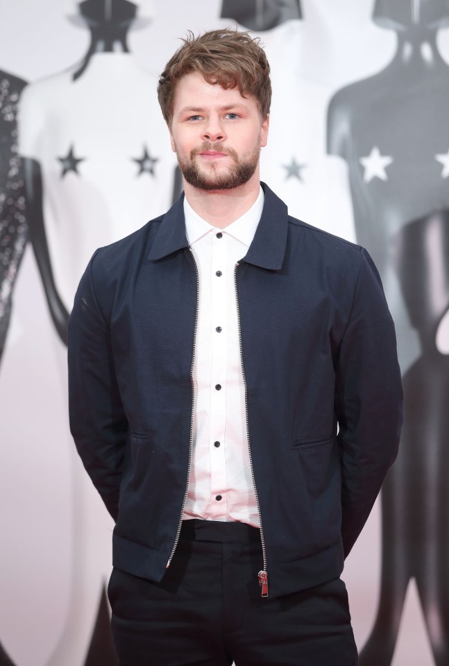 Jay McGuiness at the BRIT Awards 2016.