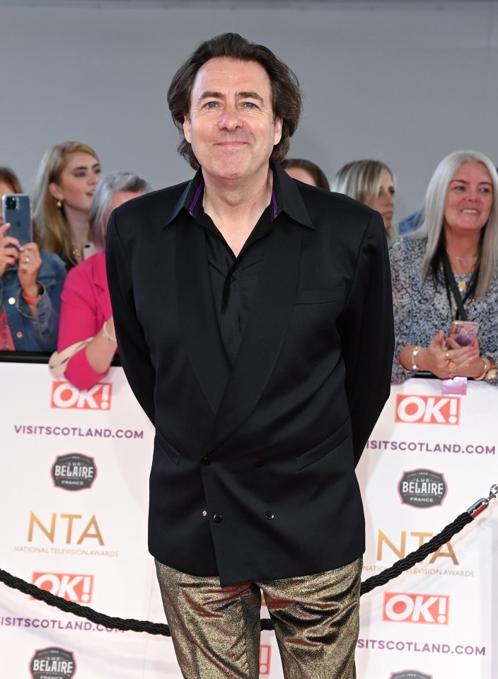 Jonathan Ross at the National Television Awards.