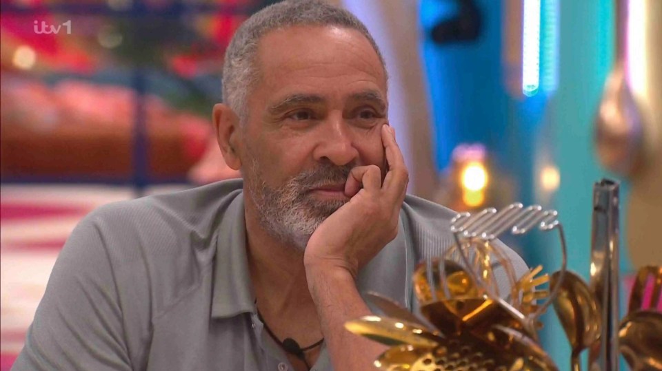 Daley Thompson on Celebrity Big Brother.
