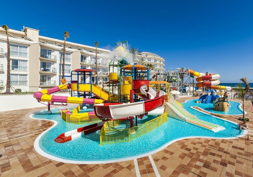 Water park at Globales Playa Estepona.