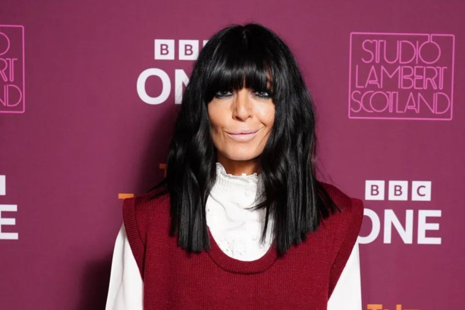 An image collage containing 1 images, Image 1 shows Claudia Winkleman at a BBC Proms event