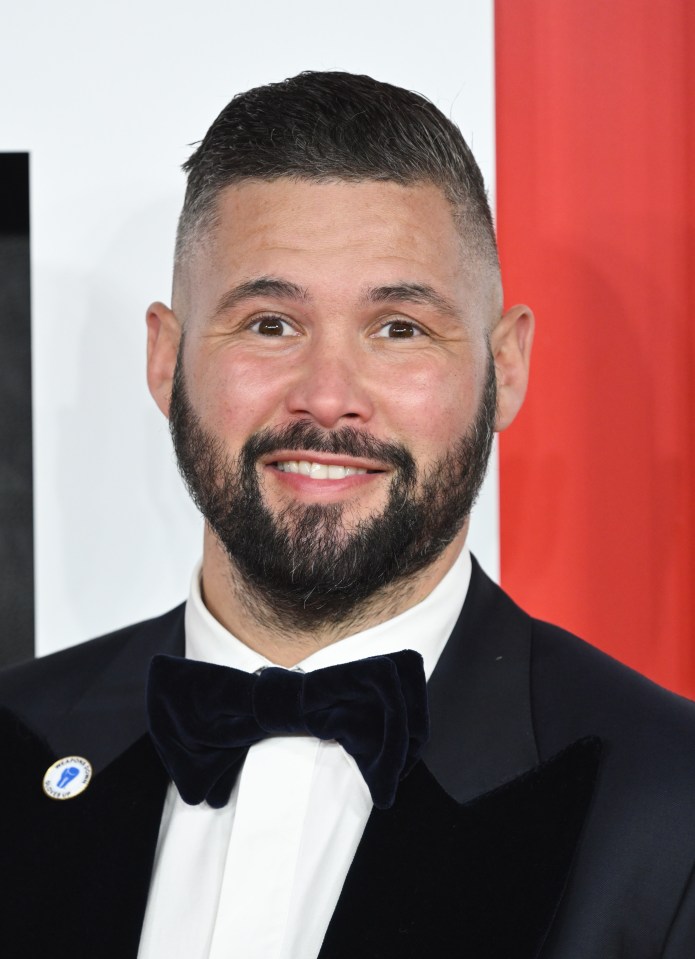 Headshot of Tony Bellew at the Creed III European Premiere.