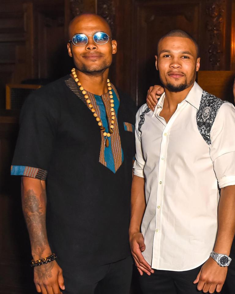 Chris Eubank Jr. and Sebastian Eubank.