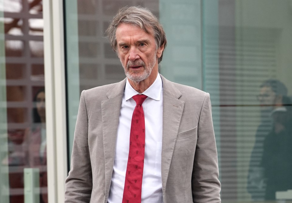 Sir Jim Ratcliffe, Ineos CEO, wearing a suit.