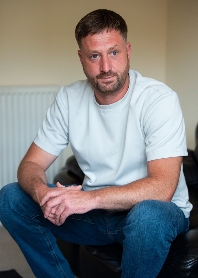 Photograph of Phil Mason, an actor who was attacked.