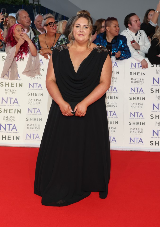 Clair Norris at the 2024 National Television Awards.