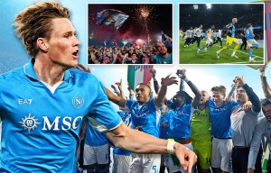 McTominay's bicycle kick wins Serie A for Napoli a year after United snub