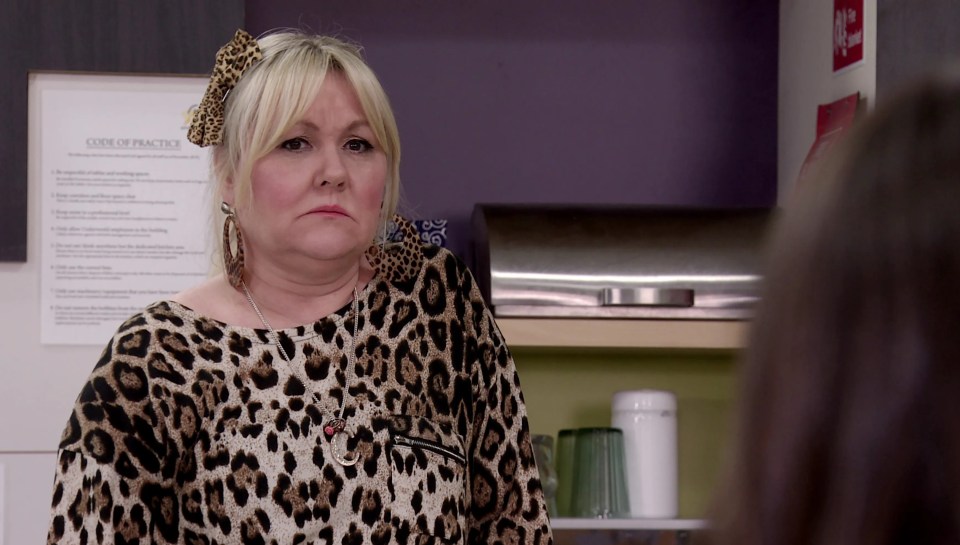 Beth Tinker from Coronation Street tells Faye Windass that Craig isn't ready for a baby.
