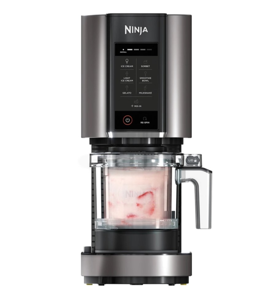 Ninja ice cream maker on sale.