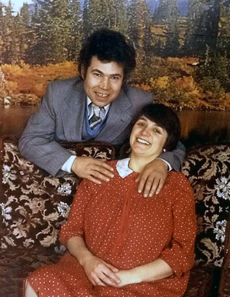Photo of Fred and Rose West, a serial killer couple.