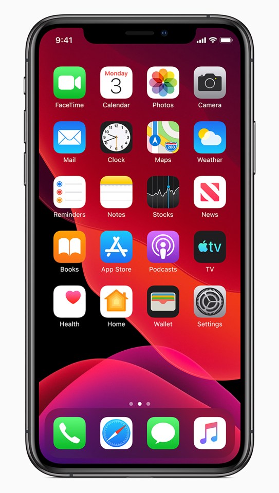 iPhone screen displaying various apps.