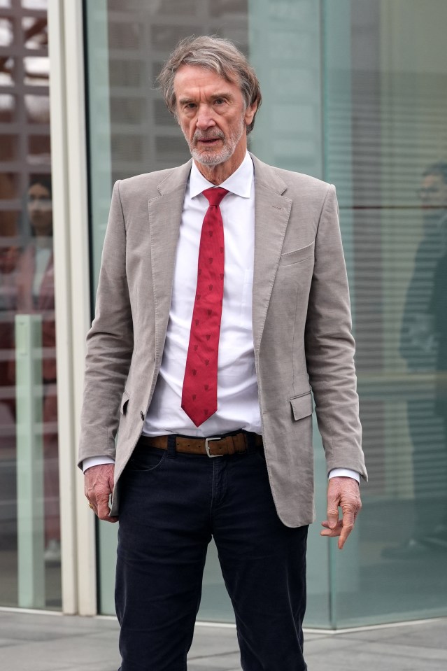 Sir Jim Ratcliffe, Ineos CEO and Manchester United shareholder.
