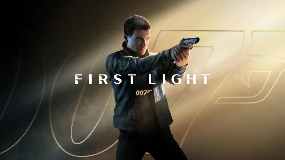 Promotional image for the 007 First Light video game.