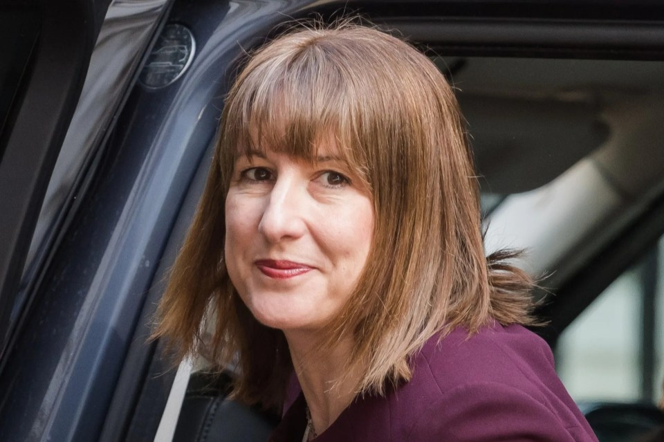 Rachel Reeves, Chancellor of the Exchequer, arriving at a meeting.